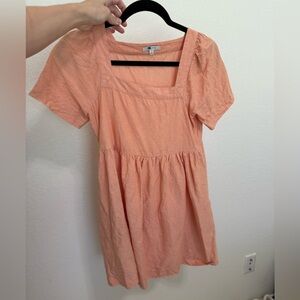 Madewell Orange Dress